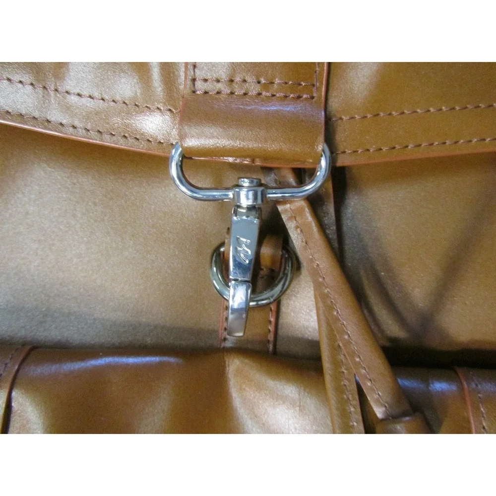 McKlein Brown Leather‎ Professional Backpack Laptop and Tablet Protection Bag